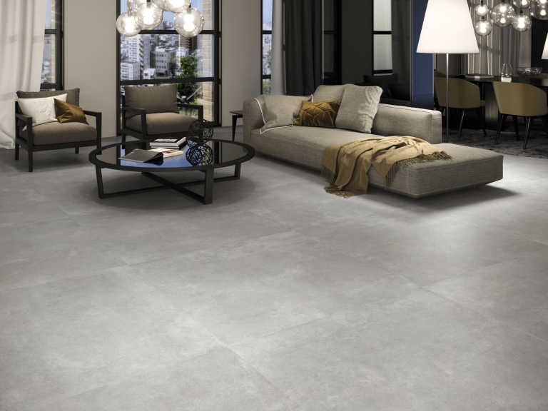 Grey Akety 120x120 Feinsteinzeug Fliese