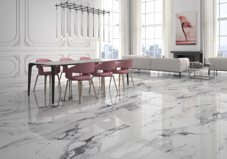 Fresh Blanco Fliese Wohnzimmer Marmoroptik
