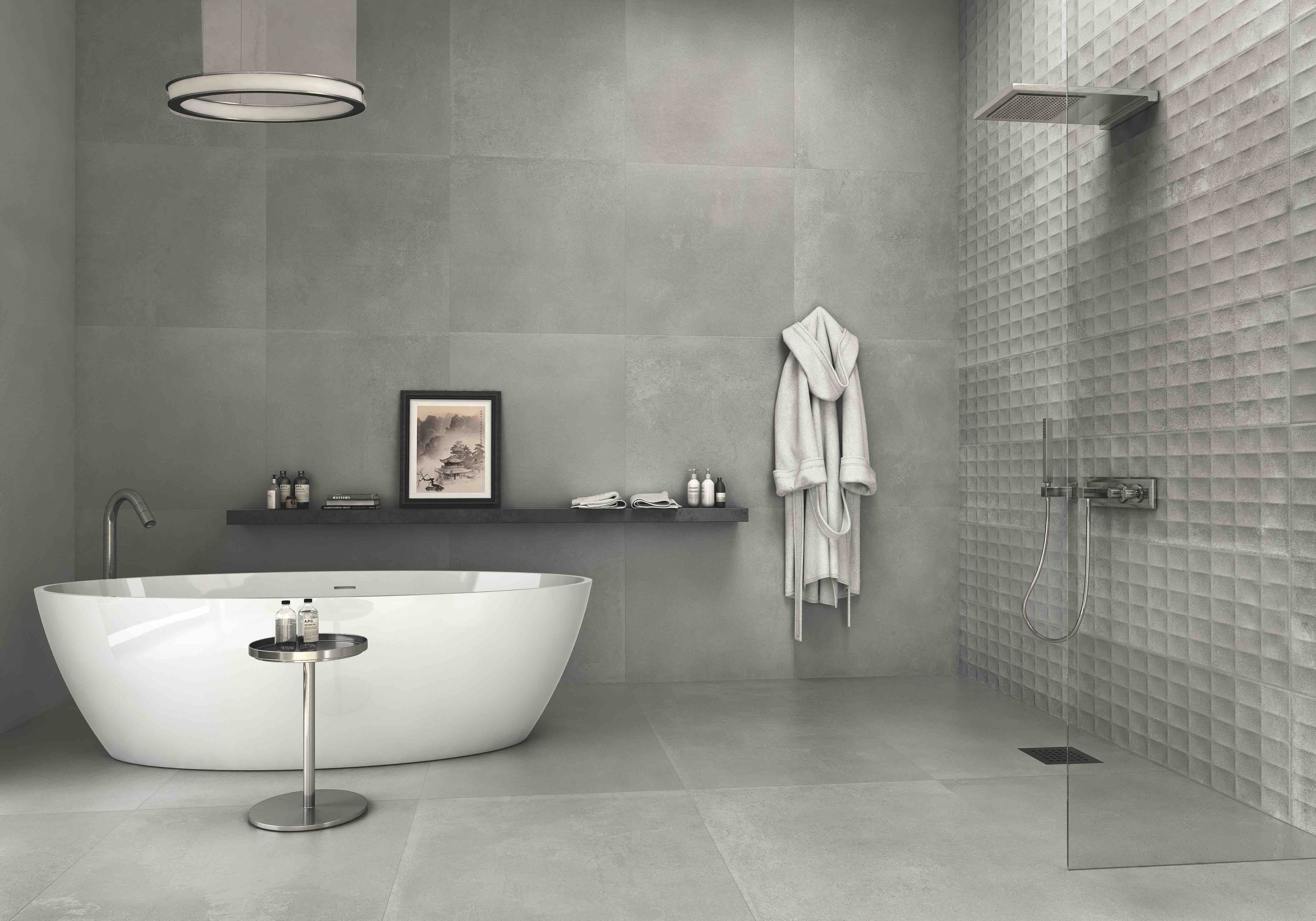 Feinsteinfliesen Tribeca Gris 120x60x1cm matt