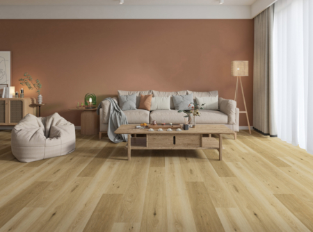 Vinylboden Honeyed Elm Wohnzimmer