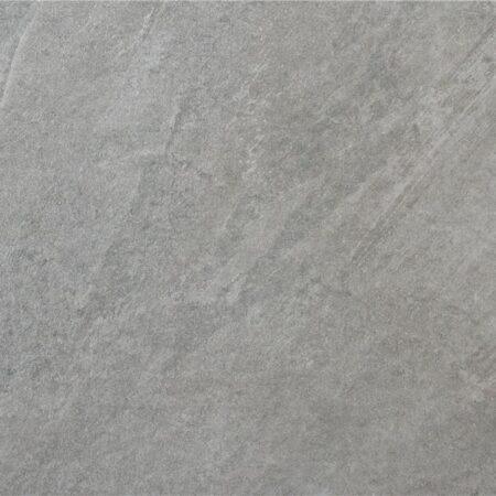 Terrassenplatten Geostone Grey 90x59,5x2 cm aus grauem Feinsteinzeug mit matter Steinoptik für Terrasse, Balkon und Garten.