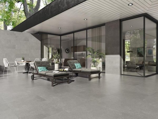 Calcita Gris Feinsteinzeug Terrassenplatten