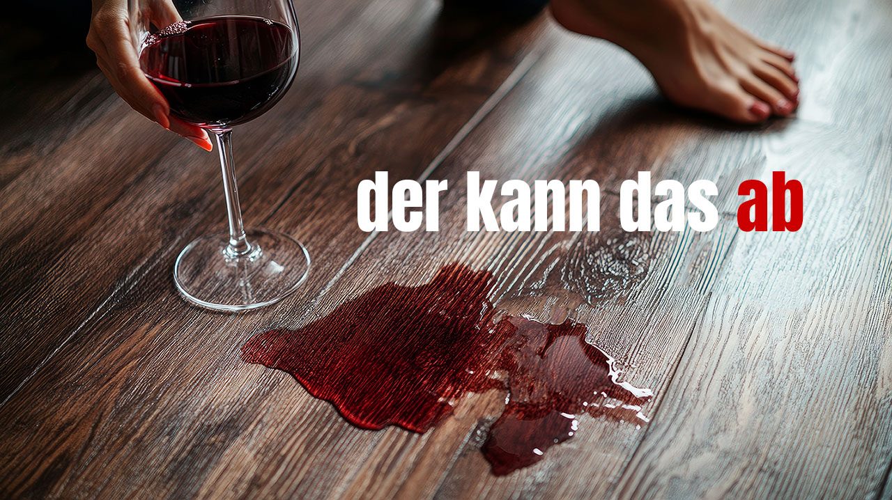 A glass of red wine fell and spilled onto the laminate floor. A woman removes moisture from the laminate. --ar 16:9 --v 6.1 Job ID: 375e4bd3-62da-46a9-a97a-bf02d52c6c81